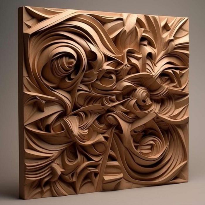 نموذج ثلاثي الأبعاد لآلة CNC 3D Art 